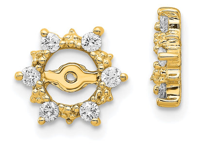 14k Yellow Gold Earrings Style EJM5330 - Classique Jewelry Inc.