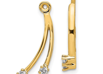 14k Yellow Gold Earrings Style EJM5334 - Classique Jewelry Inc.