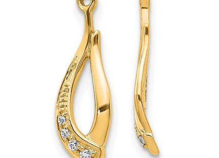 14k Yellow Gold Earrings Style EJM5336 - Classique Jewelry Inc.