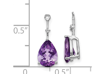 14k White Gold Earrings Style EJM5340 - Classique Jewelry Inc.