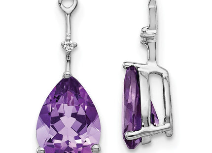 14k White Gold Earrings Style EJM5340 - Classique Jewelry Inc.