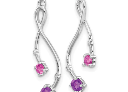 14k White Gold Earrings Style EJM5341 - Classique Jewelry Inc.
