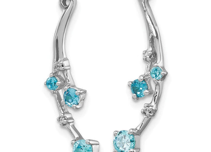 14k White Gold Earrings Style EJM5342 - Classique Jewelry Inc.