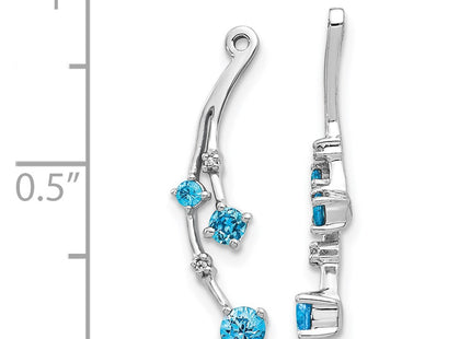 14k White Gold Earrings Style EJM5342 - Classique Jewelry Inc.