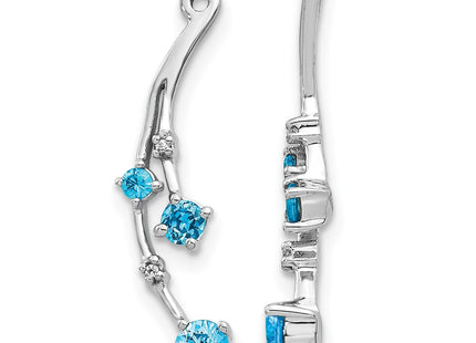 14k White Gold Earrings Style EJM5342 - Classique Jewelry Inc.