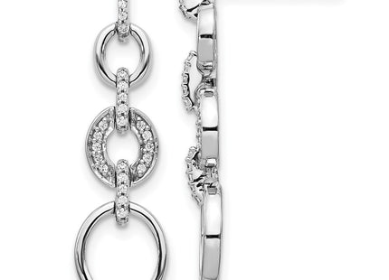 14k White Gold Earrings Style EM3721 - Classique Jewelry Inc.