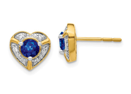 14k Yellow Gold Earrings Style EM3921 - Classique Jewelry Inc.