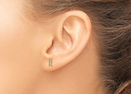14k Yellow Gold Earrings Style EM4170I - Classique Jewelry Inc.