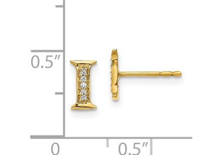 14k Yellow Gold Earrings Style EM4170I - Classique Jewelry Inc.