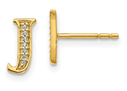 14k Yellow Gold Earrings Style EM4170J - Classique Jewelry Inc.