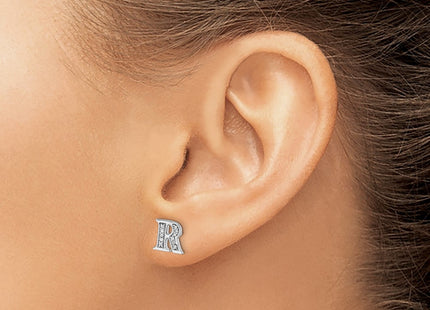 14k White Gold Earrings Style EM4170R - Classique Jewelry Inc.