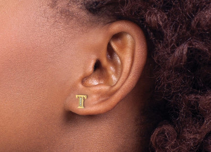 14k Yellow Gold Earrings Style EM4170T - Classique Jewelry Inc.