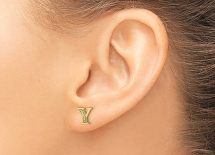 14k Yellow Gold Earrings Style EM4170Y - Classique Jewelry Inc.