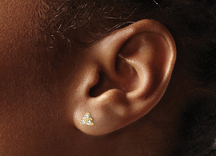 14k Yellow Gold Earrings Style EM4171 - Classique Jewelry Inc.