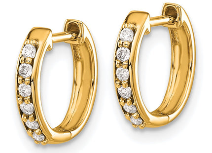 14k Yellow Gold Earrings Style EM4263 - Classique Jewelry Inc.
