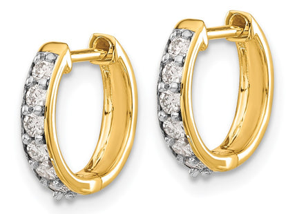 14k Yellow Gold Earrings Style EM4263 - Classique Jewelry Inc.