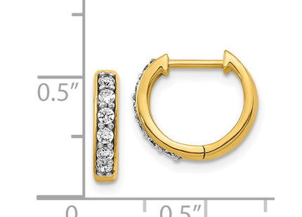 14k Yellow Gold Earrings Style EM4263 - Classique Jewelry Inc.