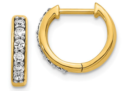 14k Yellow Gold Earrings Style EM4263 - Classique Jewelry Inc.