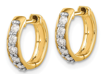 14k Yellow Gold Earrings Style EM4263 - Classique Jewelry Inc.