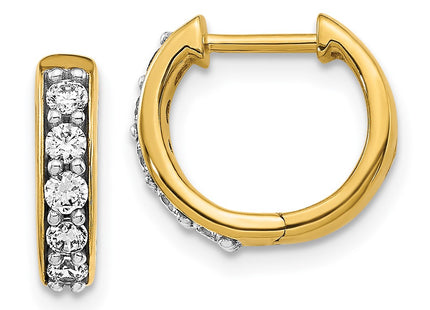 14k Yellow Gold Earrings Style EM4263 - Classique Jewelry Inc.