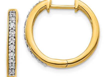 14k Yellow Gold Earrings Style EM4264 - Classique Jewelry Inc.