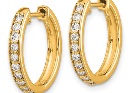 14k Yellow Gold Earrings Style EM4264 - Classique Jewelry Inc.