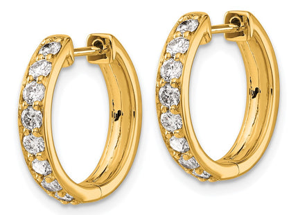 14k Yellow Gold Earrings Style EM4264 - Classique Jewelry Inc.