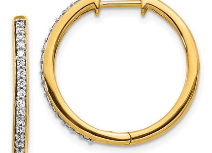 14k Yellow Gold Earrings Style EM4265 - Classique Jewelry Inc.