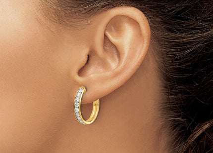 14k Yellow Gold Earrings Style EM4265 - Classique Jewelry Inc.