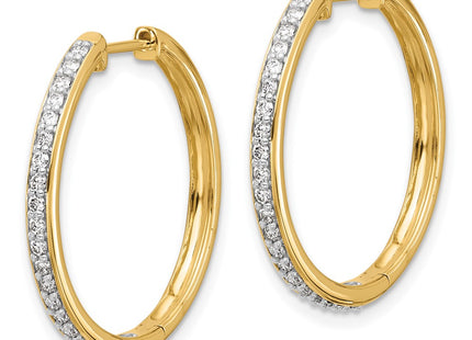 14k Yellow Gold Earrings Style EM4266 - Classique Jewelry Inc.