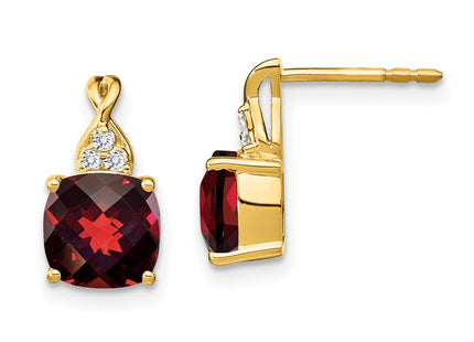 14k Yellow Gold Earrings Style EM4393 - Classique Jewelry Inc.