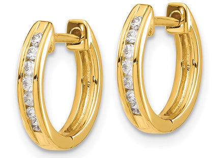 14k Yellow Gold Earrings Style EM5351 - Classique Jewelry Inc.