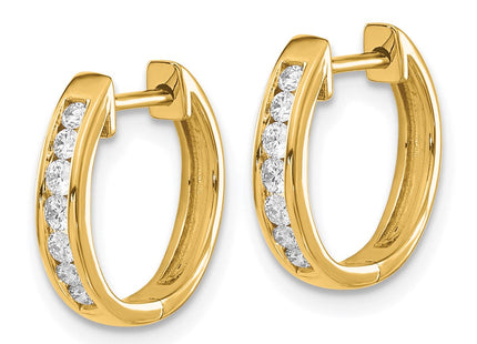 14k Yellow Gold Earrings Style EM5352 - Classique Jewelry Inc.
