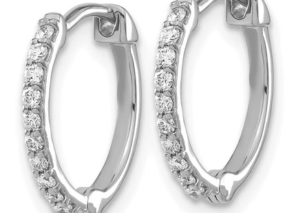 14k White Gold Earrings Style EM5353 - Classique Jewelry Inc.