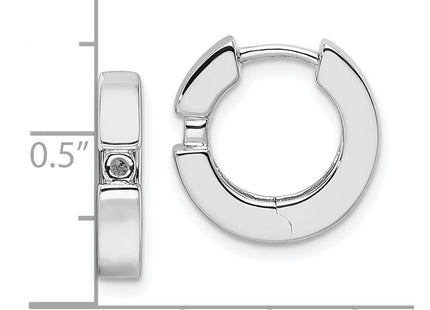 14k White Gold Earrings Style EM5354 - Classique Jewelry Inc.