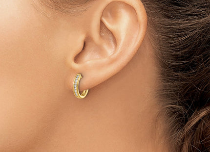 14k Yellow Gold Earrings Style EM5359 - Classique Jewelry Inc.