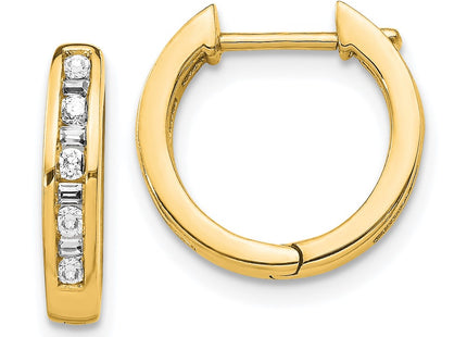 14k Yellow Gold Earrings Style EM5359 - Classique Jewelry Inc.