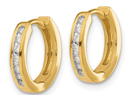 14k Yellow Gold Earrings Style EM5360 - Classique Jewelry Inc.