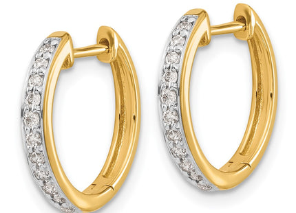 14k Yellow Gold Earrings Style EM5363 - Classique Jewelry Inc.