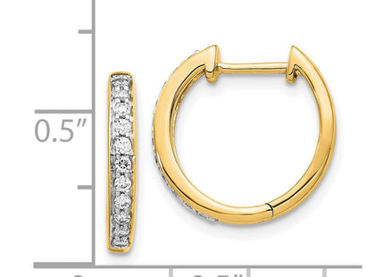 14k Yellow Gold Earrings Style EM5363 - Classique Jewelry Inc.