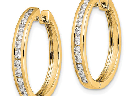 14k Yellow Gold Earrings Style EM5364 - Classique Jewelry Inc.