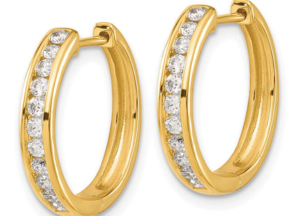 14k Yellow Gold Earrings Style EM5365 - Classique Jewelry Inc.