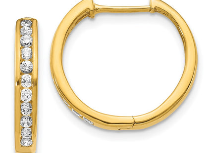 14k Yellow Gold Earrings Style EM5365 - Classique Jewelry Inc.