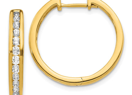 14k Yellow Gold Earrings Style EM5366 - Classique Jewelry Inc.