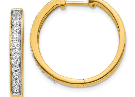 14k Yellow Gold Earrings Style EM5367 - Classique Jewelry Inc.