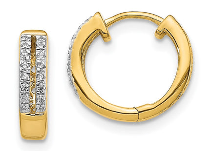 14k Yellow Gold Earrings Style EM5375 - Classique Jewelry Inc.