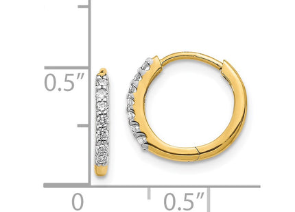 14k Yellow Gold Earrings Style EM5394 - Classique Jewelry Inc.
