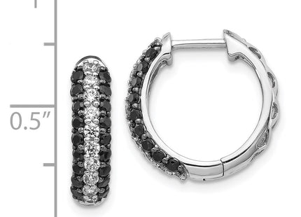 14k White Gold Earrings Style EM5399 - Classique Jewelry Inc.