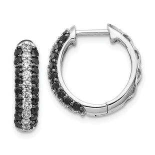 14k White Gold Earrings Style EM5399 - Classique Jewelry Inc.