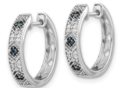 14k White Gold Earrings Style EM5404 - Classique Jewelry Inc.
